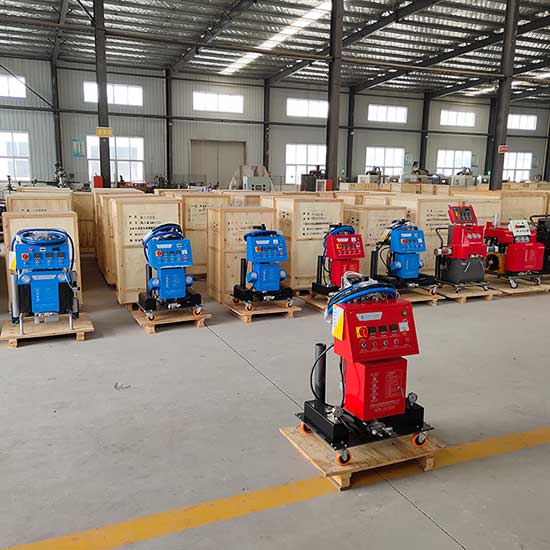 喷聚氨酯的机器叫什么(图1) JNJX-III(E)型喷聚氨酯的机器